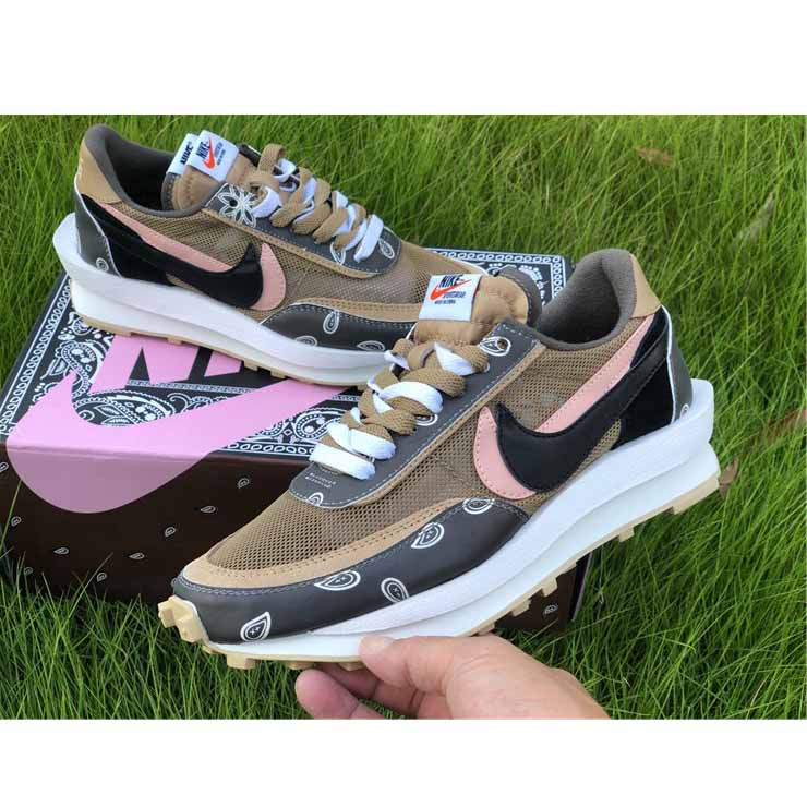 Lvd Waffle Daybreak X Nike Sacai White Brown Grey - DopestKickz