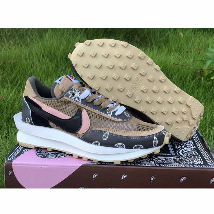 Lvd Waffle Daybreak X Nike Sacai White Brown Grey - DopestKickz