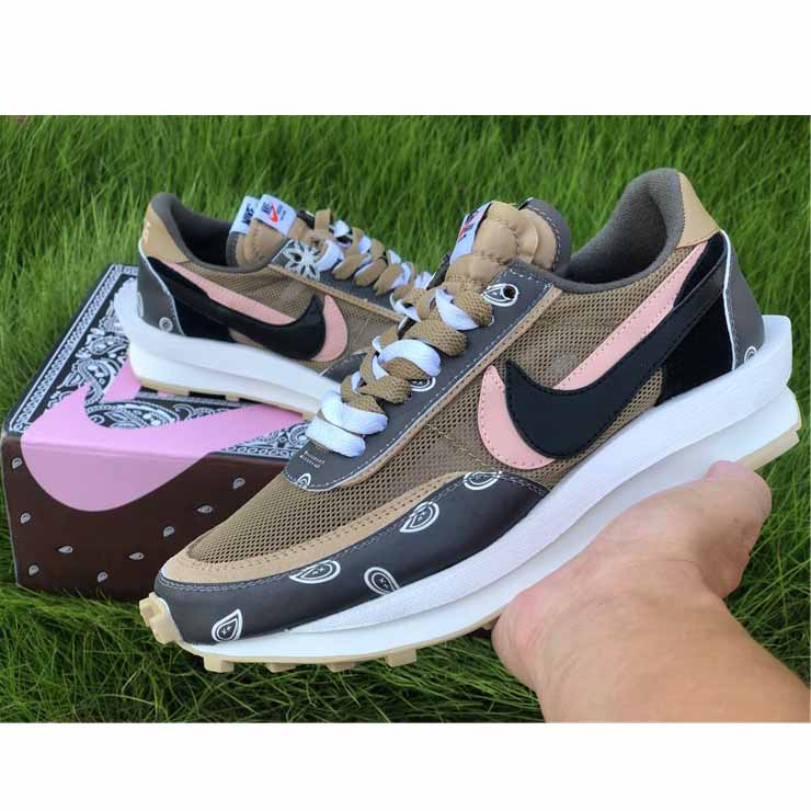 Lvd Waffle Daybreak X Nike Sacai White Brown Grey - DopestKickz