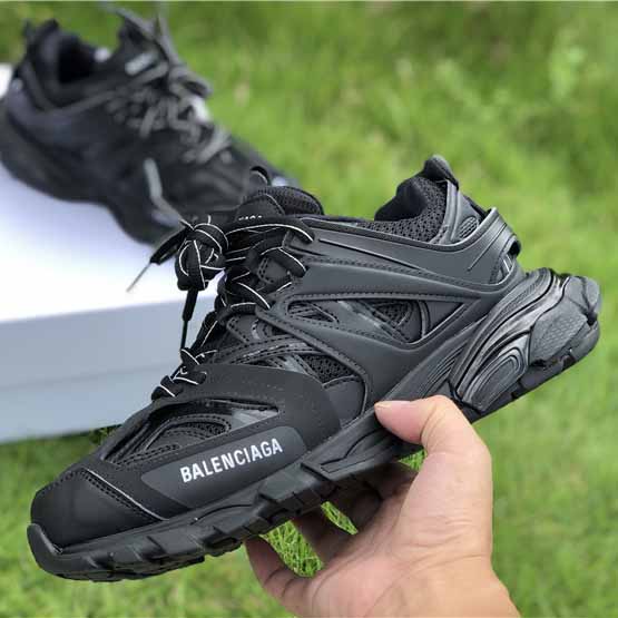 Balenciaga Track Trainers In Black - DopestKickz