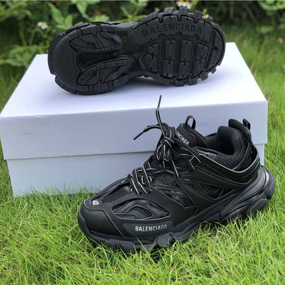 Balenciaga Track Trainers In Black - DopestKickz