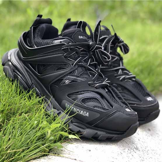 Balenciaga Track Trainers In Black - DopestKickz