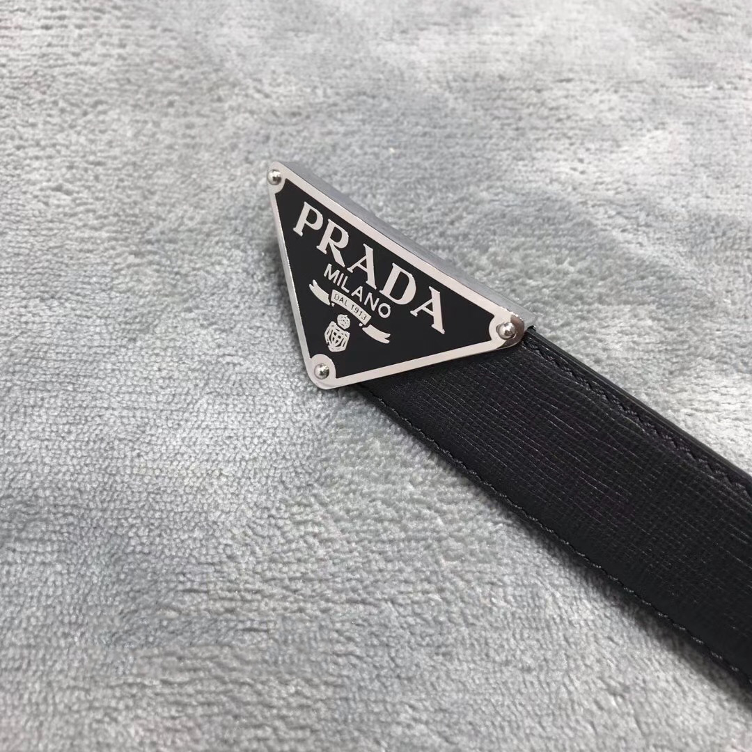 Prada Leather Belt - DopestKickz
