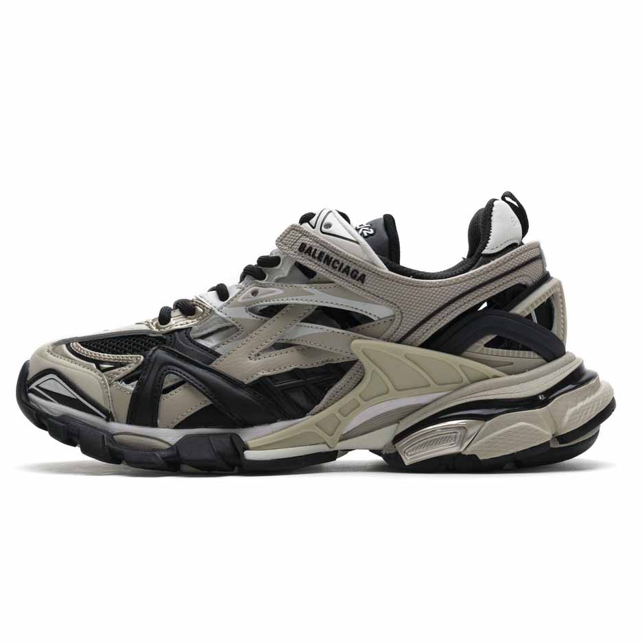 Balenciaga   Track 2 Sneaker Champagne Black - DopestKickz
