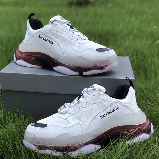 Balenciaga Triple S Clear Sole Trainers - DopestKickz