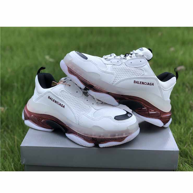 Balenciaga Triple S Clear Sole Trainers - DopestKickz