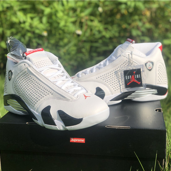 Jordan AJ14 White Red BV7630-106 - DopestKickz