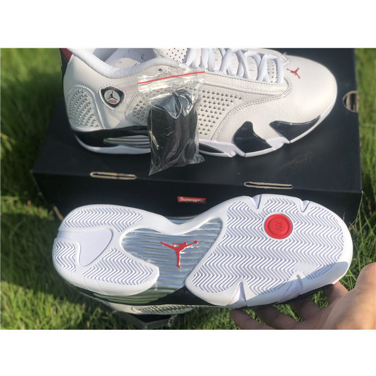 Jordan AJ14 White Red BV7630-106 - DopestKickz