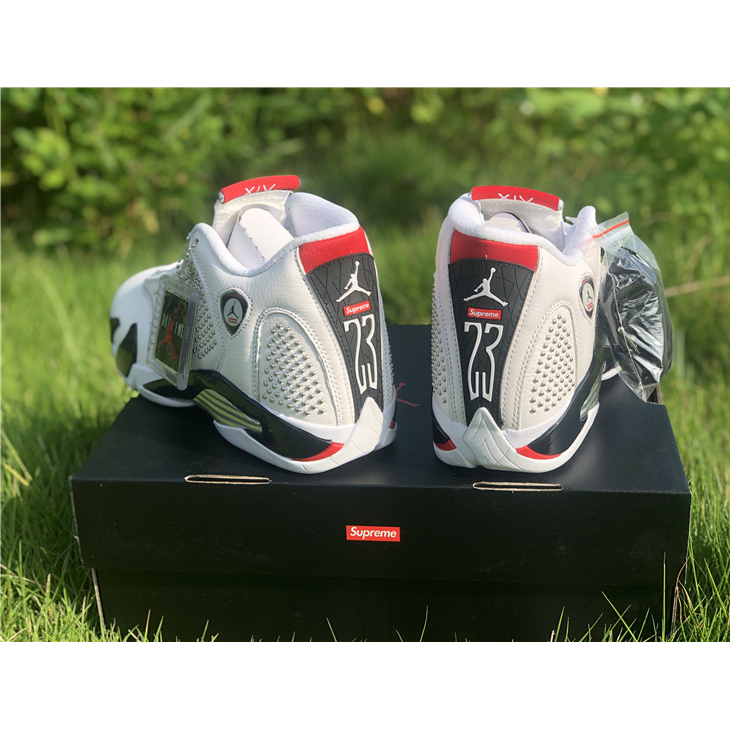 Jordan AJ14 White Red BV7630-106 - DopestKickz