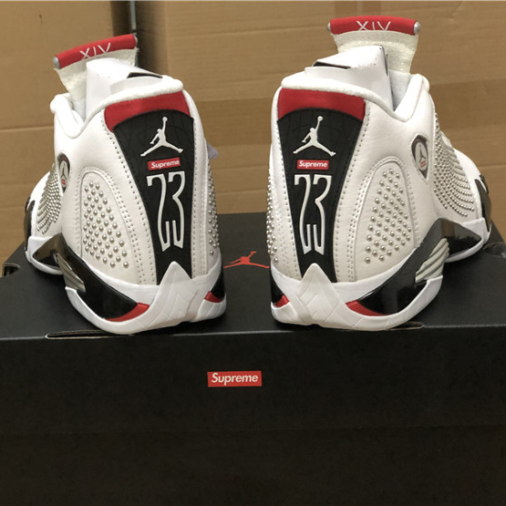 Jordan AJ14 White Red BV7630-106 - DopestKickz
