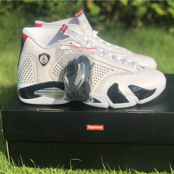 Jordan AJ14 White Red BV7630-106 - DopestKickz