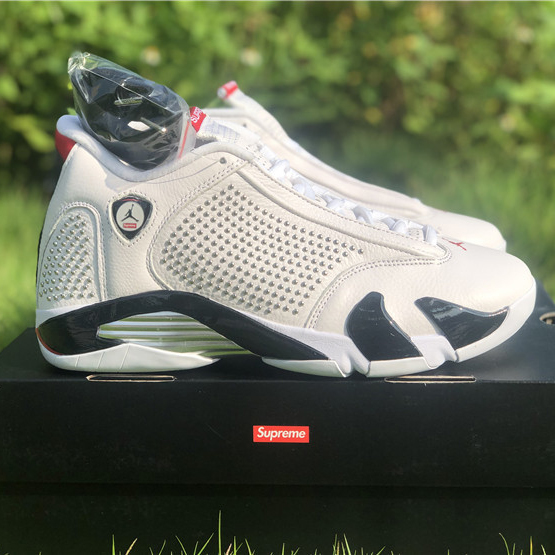Jordan AJ14 White Red BV7630-106 - DopestKickz