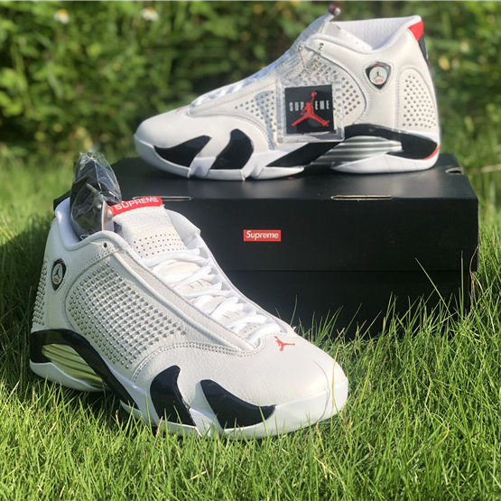 Jordan AJ14 White Red BV7630-106 - DopestKickz