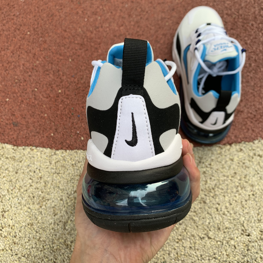 Nike Air Max 270 React HIghlighted In Sky Blue - DopestKickz