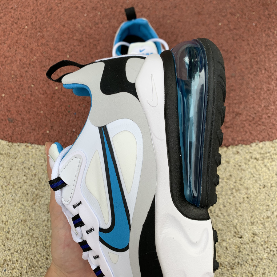 Nike Air Max 270 React HIghlighted In Sky Blue - DopestKickz