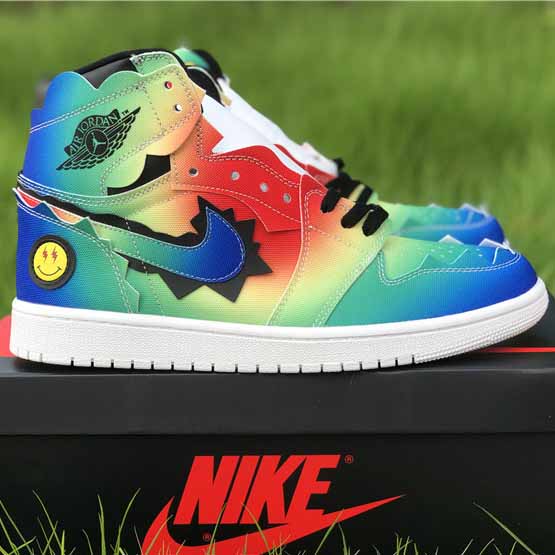 Jordan J Balvin AJ1 High OG Sneaker - DopestKickz