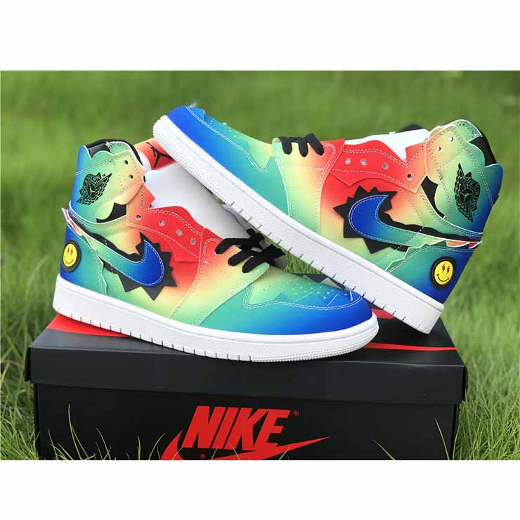 Jordan J Balvin AJ1 High OG Sneaker - DopestKickz