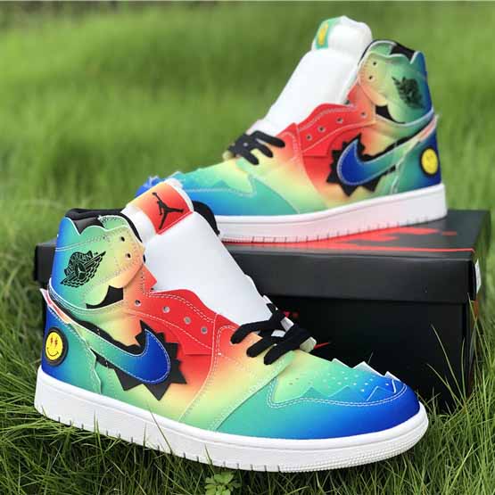 Jordan J Balvin AJ1 High OG Sneaker - DopestKickz