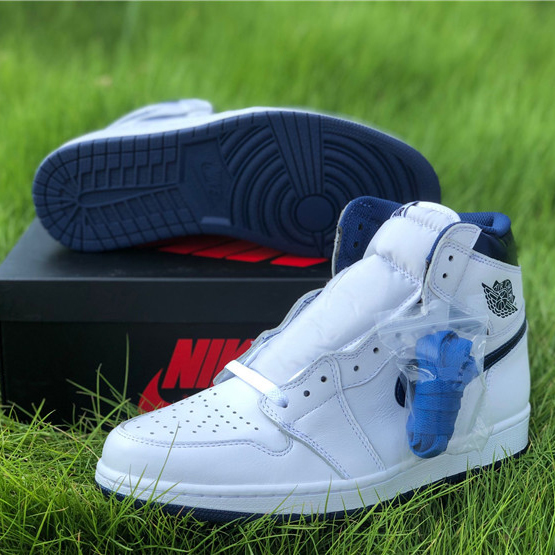 Air Jordan 1 OG Metallic Navy - DopestKickz