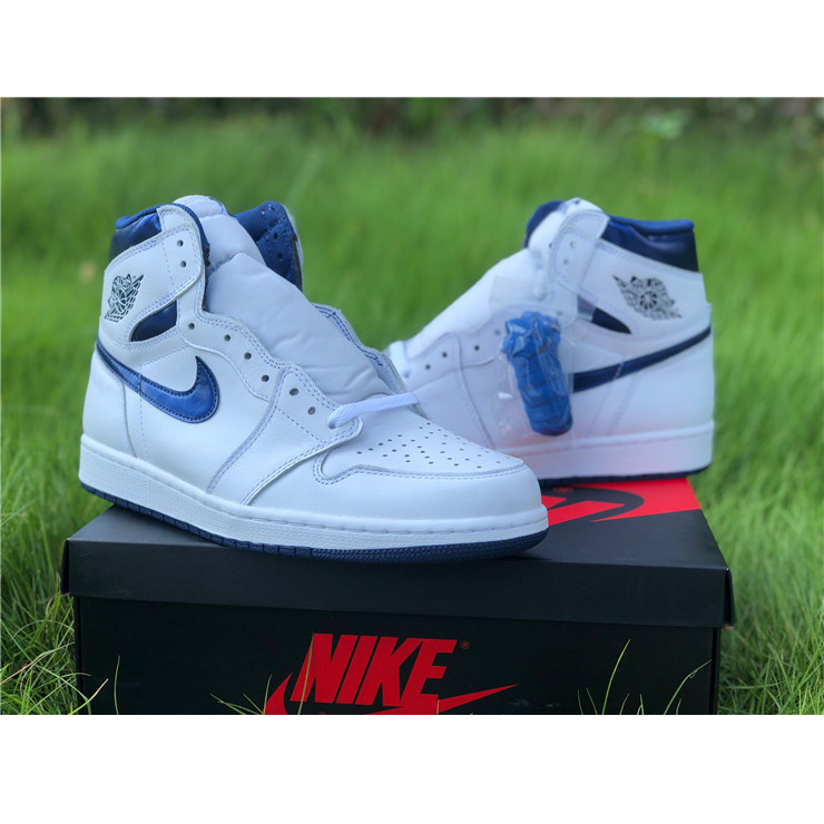 Air Jordan 1 OG Metallic Navy - DopestKickz