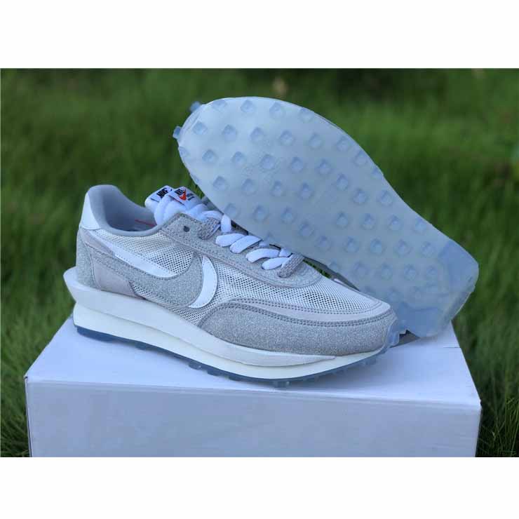 Sacai X Nike Lvd Waffle Daybreak White BV5053-100 - DopestKickz