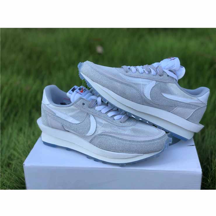 Sacai X Nike Lvd Waffle Daybreak White BV5053-100 - DopestKickz
