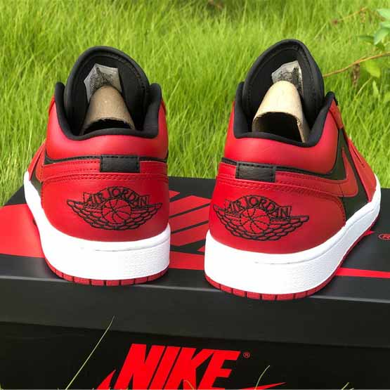 Jordan AJ1 Low Varsity Red 553558-606  - DopestKickz
