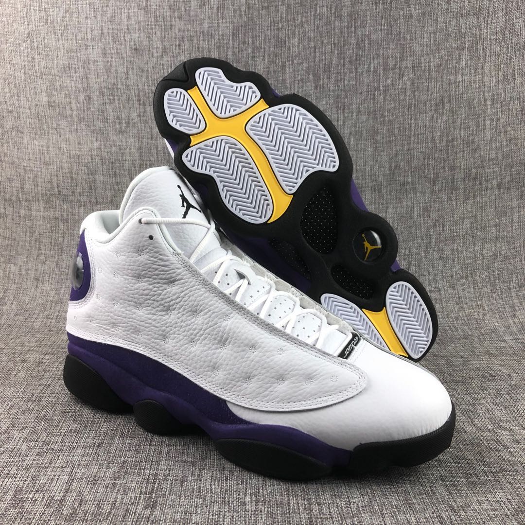 Jordan AJ13 Retro GS 'Lakers' - DopestKickz
