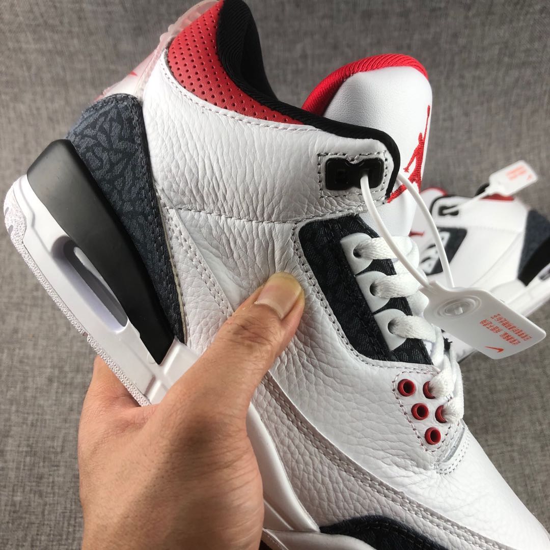 Jordan AJ3 Retro Fire Red - DopestKickz