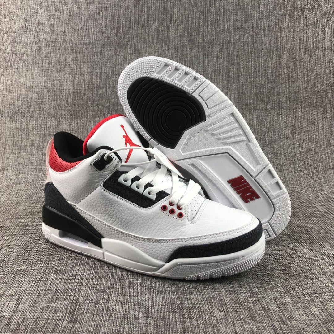 Jordan AJ3 Retro Fire Red - DopestKickz