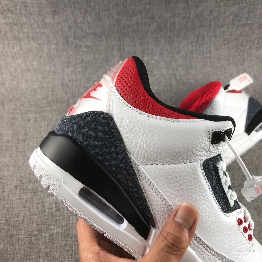 Jordan AJ3 Retro Fire Red - DopestKickz