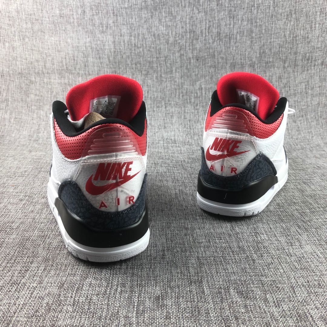 Jordan AJ3 Retro Fire Red - DopestKickz