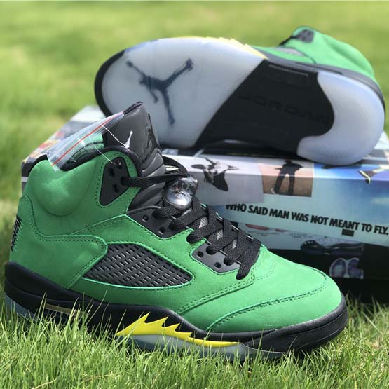 Jordan Air 5 SE "Oregon Ducks" CK6631-307 - DopestKickz