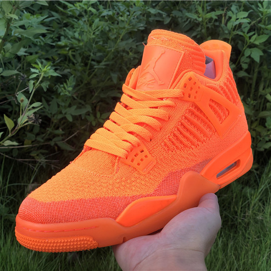 Jordan 4 Retro Flyknit Orange - DopestKickz