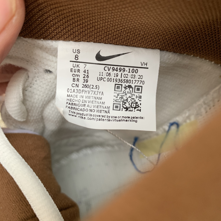 Nike SB Dunk High Sail Team Crimson CV9499-100 - DopestKickz