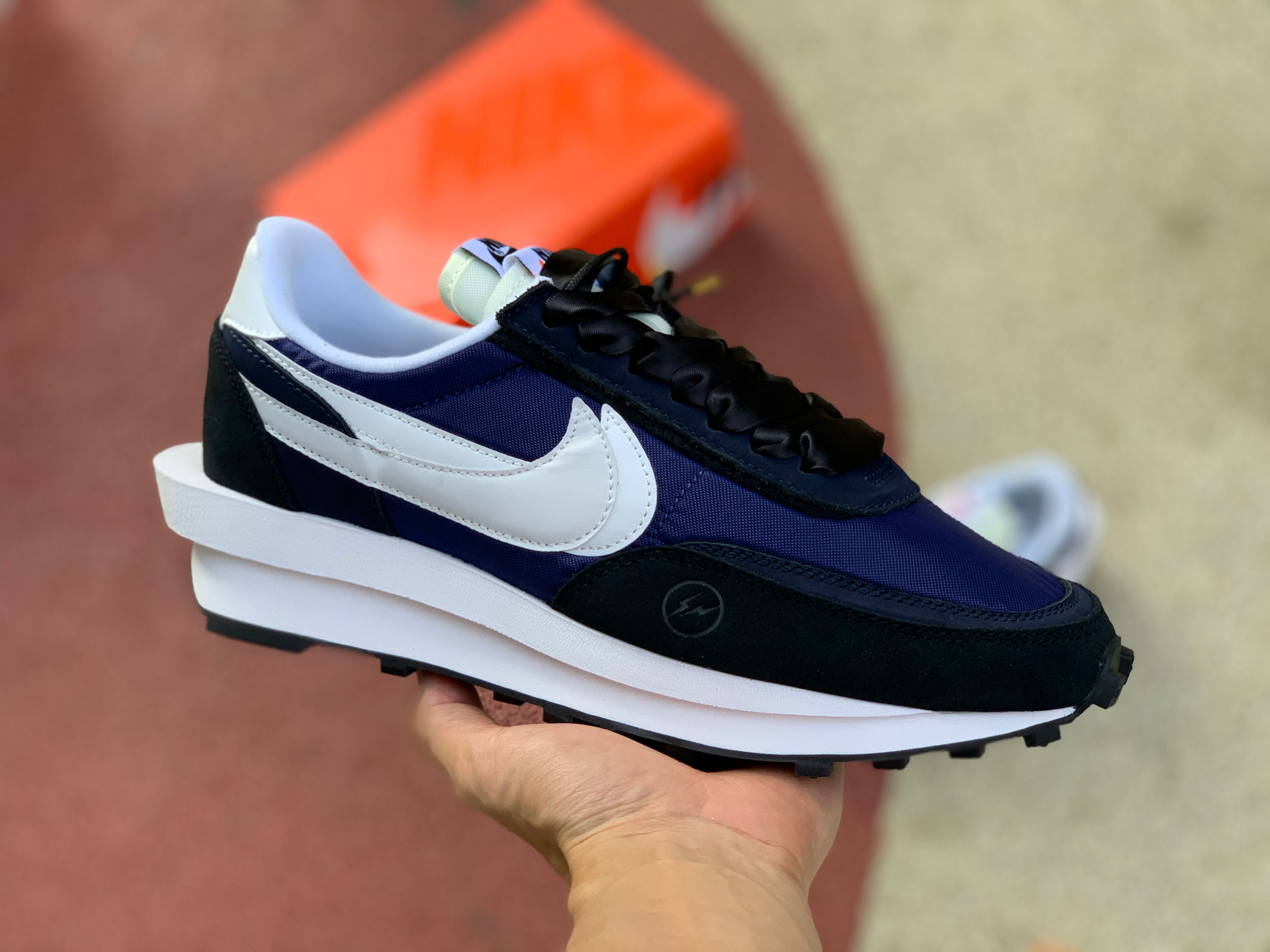 Sacai X Nike Lvd Waffle X Fragment Design - DopestKickz