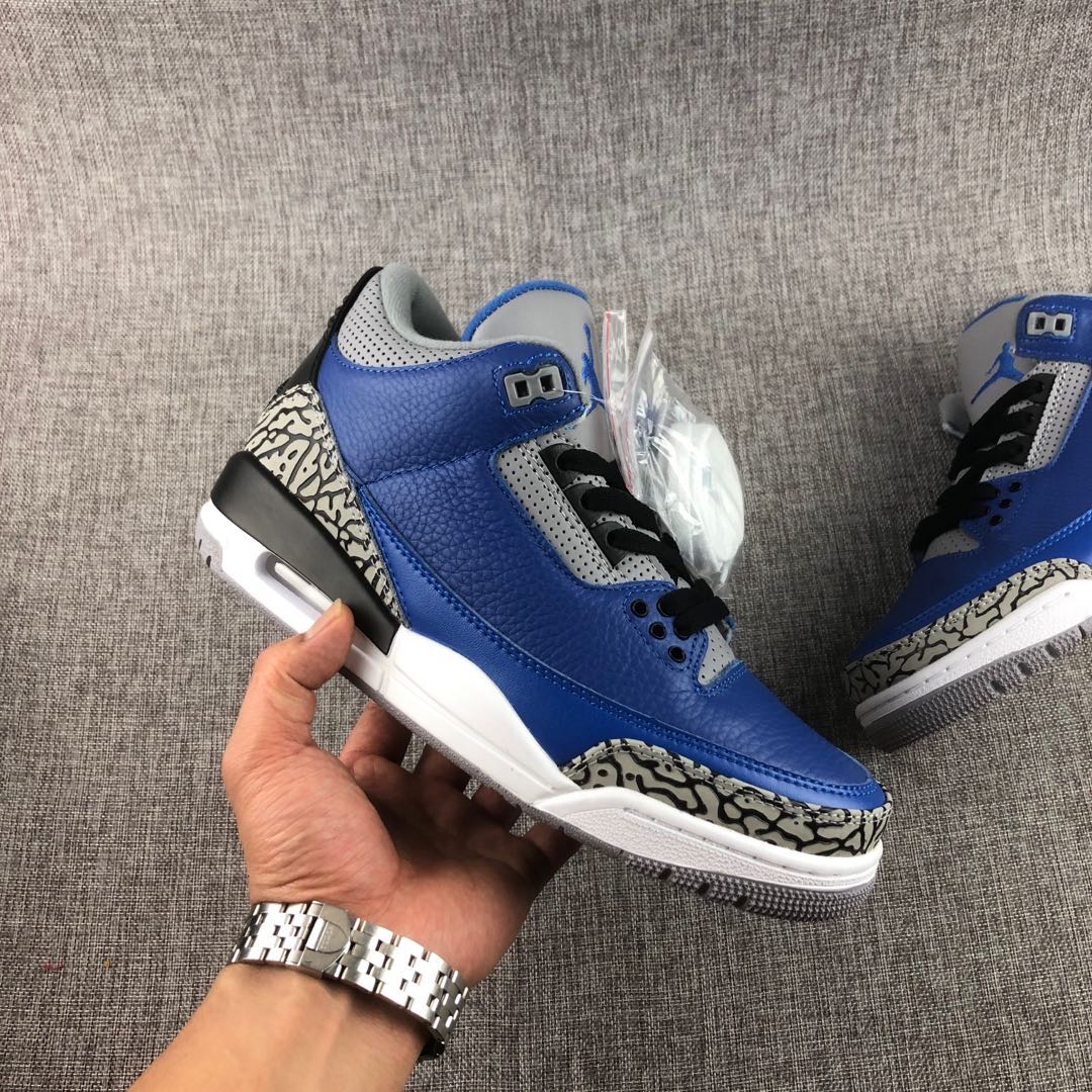 Jordan AJ3 Retro 'Sport Blue' - DopestKickz