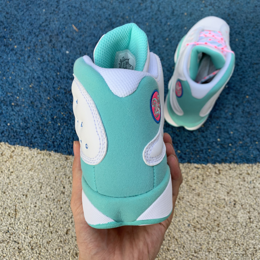 Jordan AJ13 Aurora Green 439358-100 - DopestKickz