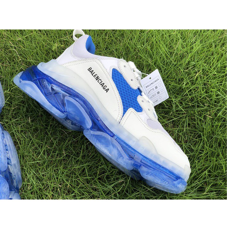 Balenciaga Sneaker Tess.Gomma White Blue - DopestKickz