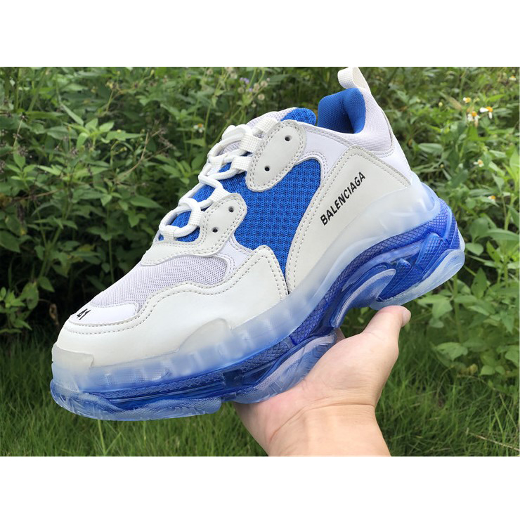 Balenciaga Sneaker Tess.Gomma White Blue - DopestKickz