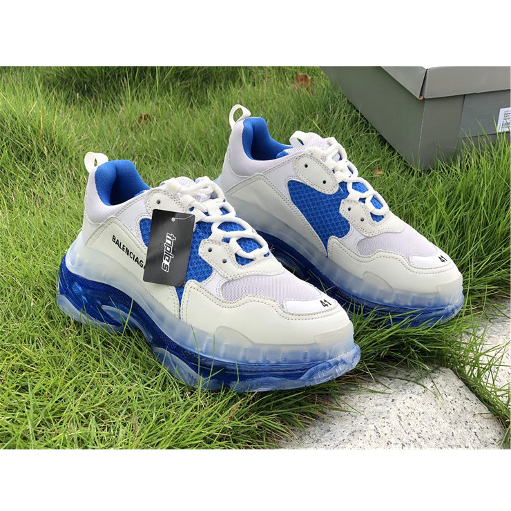Balenciaga Sneaker Tess.Gomma White Blue - DopestKickz