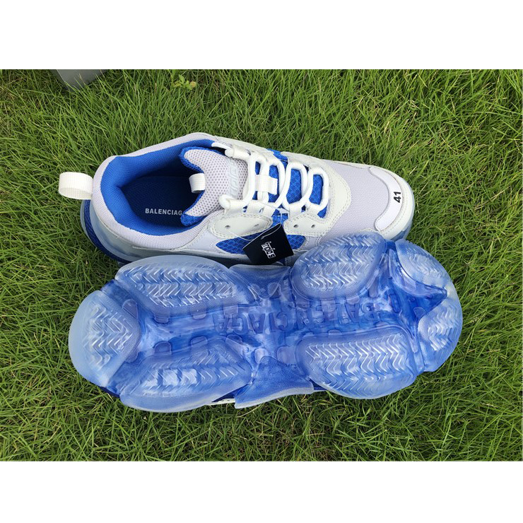 Balenciaga Sneaker Tess.Gomma White Blue - DopestKickz
