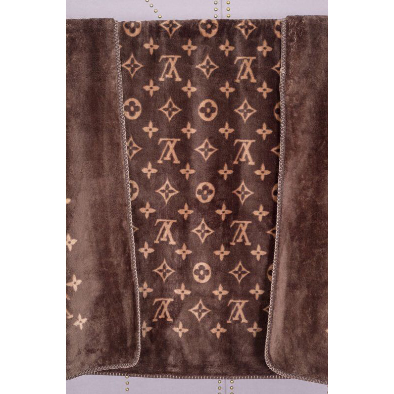 Louis Vuitton Neo Monogram Blanket - DopestKickz