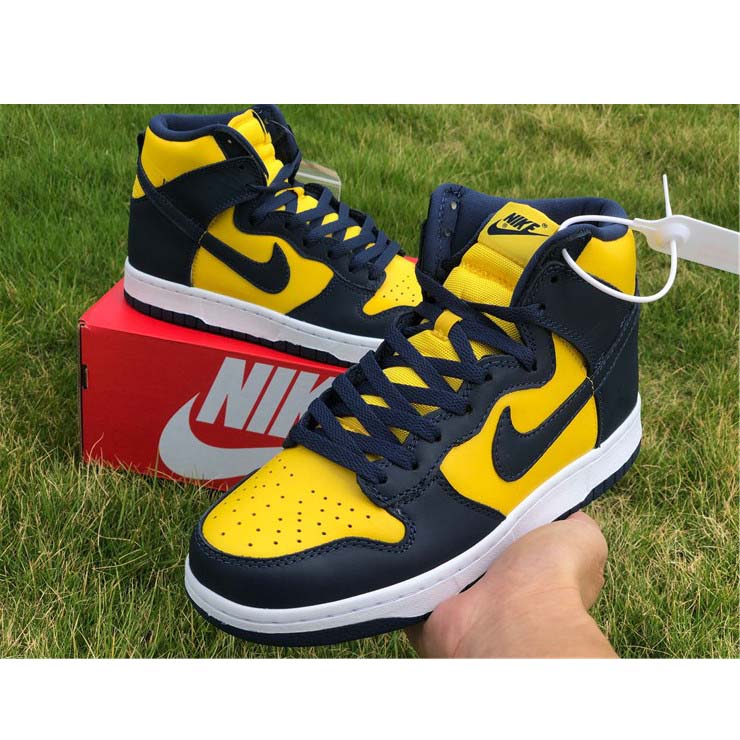 Nike Dunk High 'Michigan' CZ8149-700  - DopestKickz