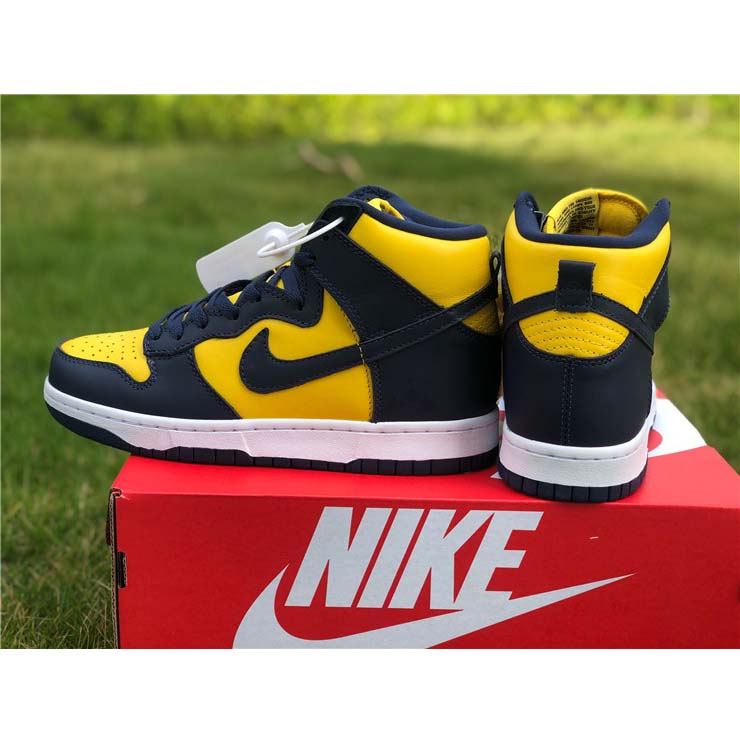 Nike Dunk High 'Michigan' CZ8149-700  - DopestKickz