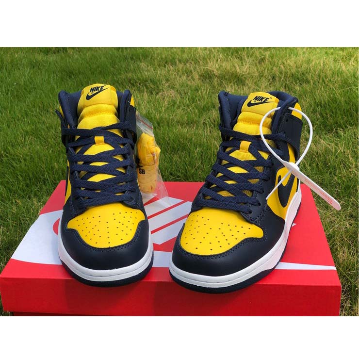 Nike Dunk High 'Michigan' CZ8149-700  - DopestKickz