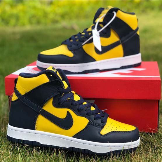 Nike Dunk High 'Michigan' CZ8149-700  - DopestKickz