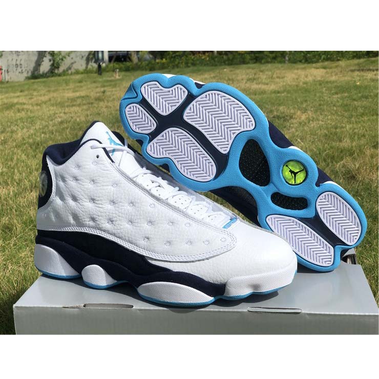 Jordan Air 13 Dark Powder Blue 414571-144 - DopestKickz