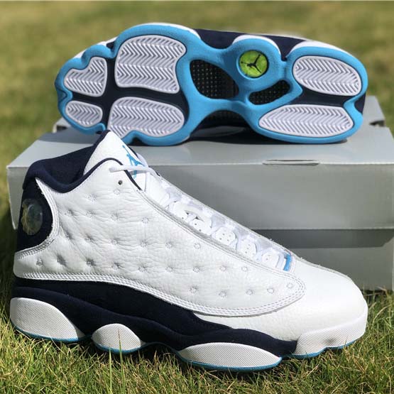 Jordan Air 13 Dark Powder Blue 414571-144 - DopestKickz