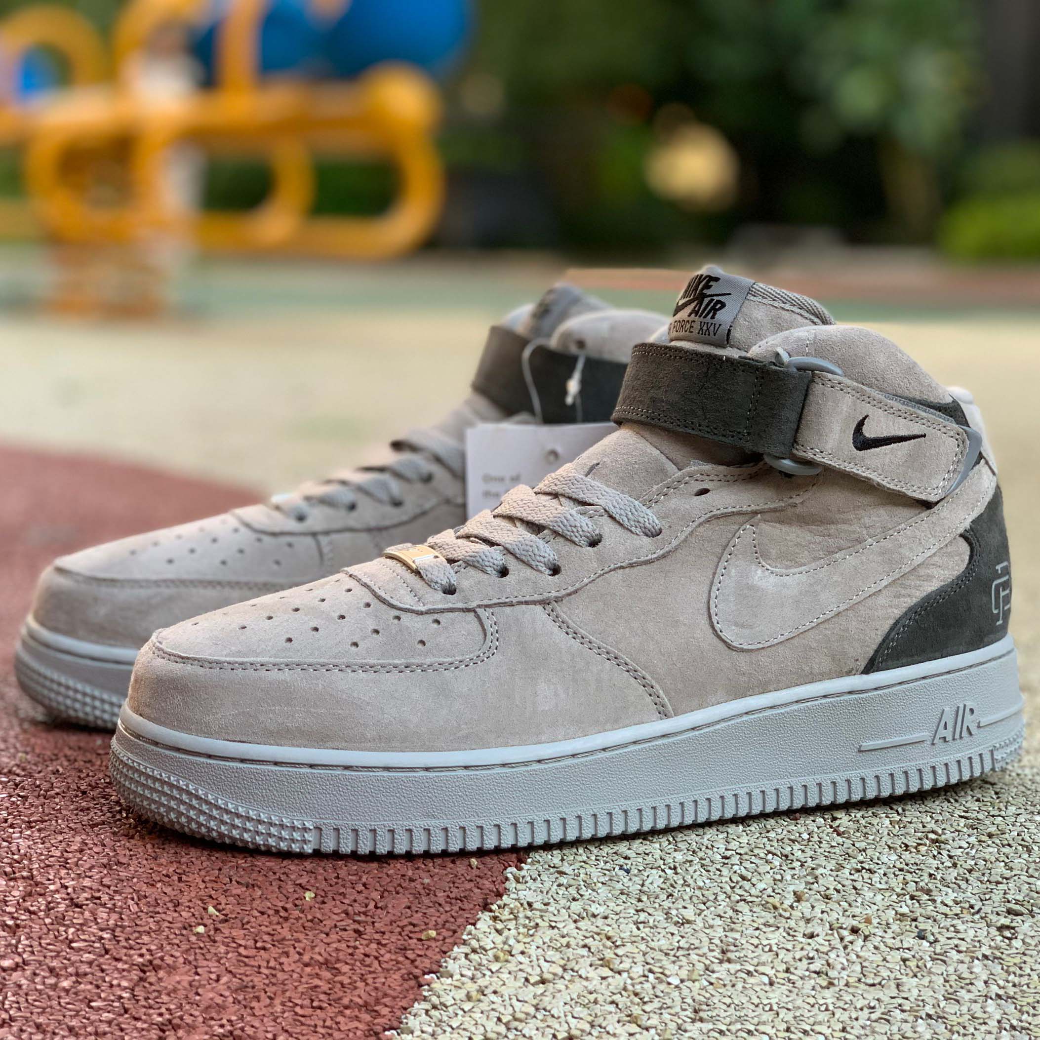Nike Air Force 1 Mid Classic Dark Grey 807618-200 - DopestKickz
